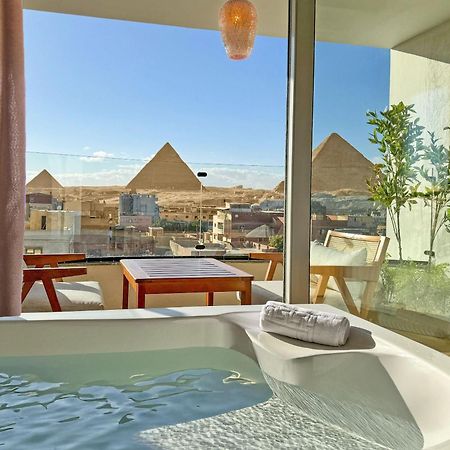 Galaxy Pyramids View Inn Kafrat al Jabal Екстер'єр фото