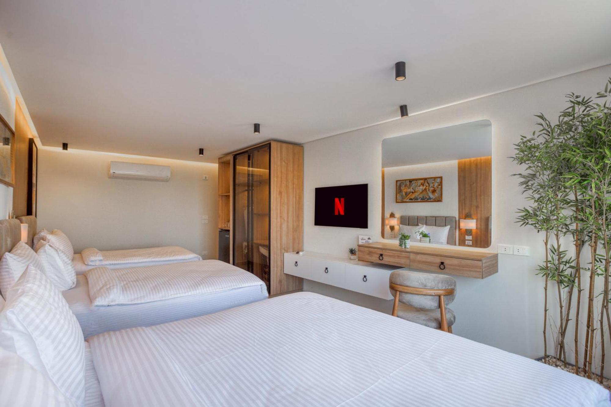 Galaxy Pyramids View Inn Kafrat al Jabal Екстер'єр фото