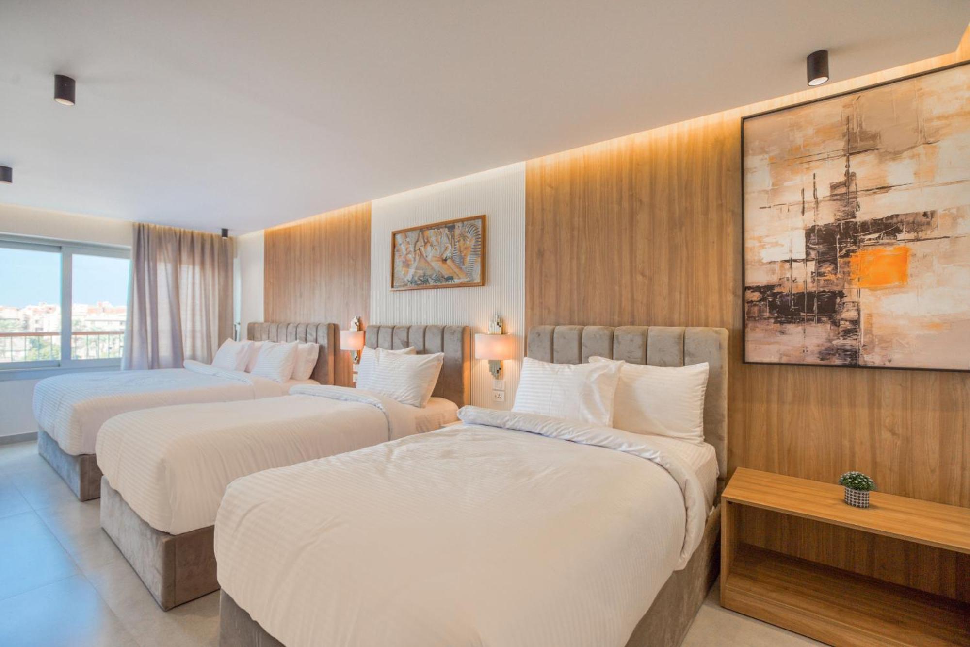 Galaxy Pyramids View Inn Kafrat al Jabal Екстер'єр фото